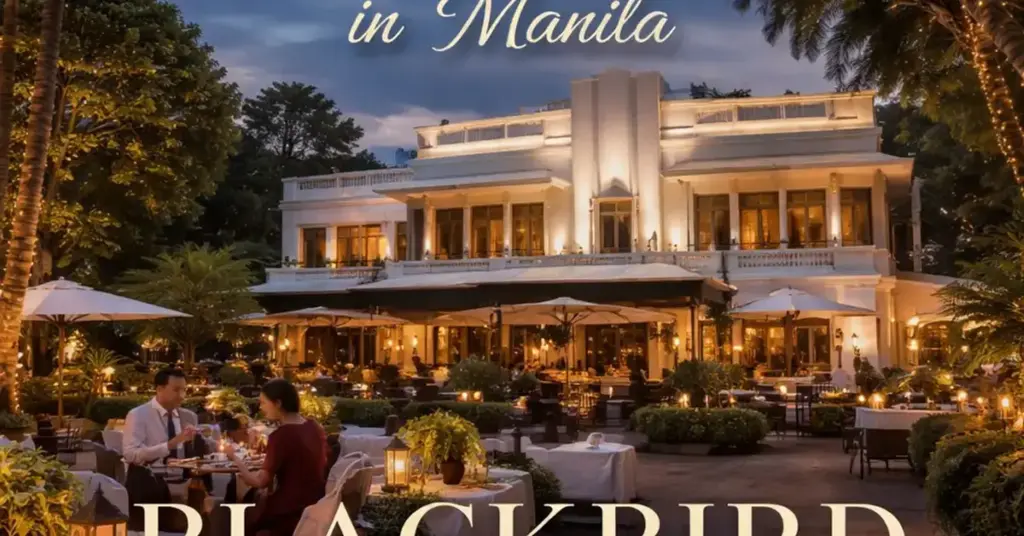 Romantic Restaurants in Manila, romantic dining Makati, Blackbird Makati couples